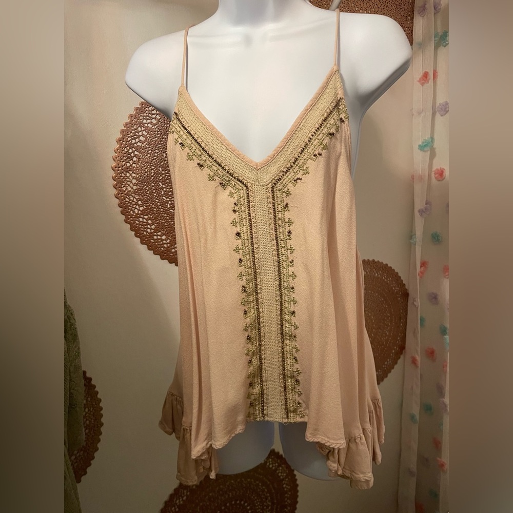 EN Crème from BUCKLE Summer Beaded Top